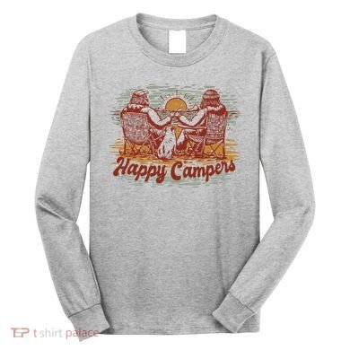 Happy Campers Long Sleeve Shirt