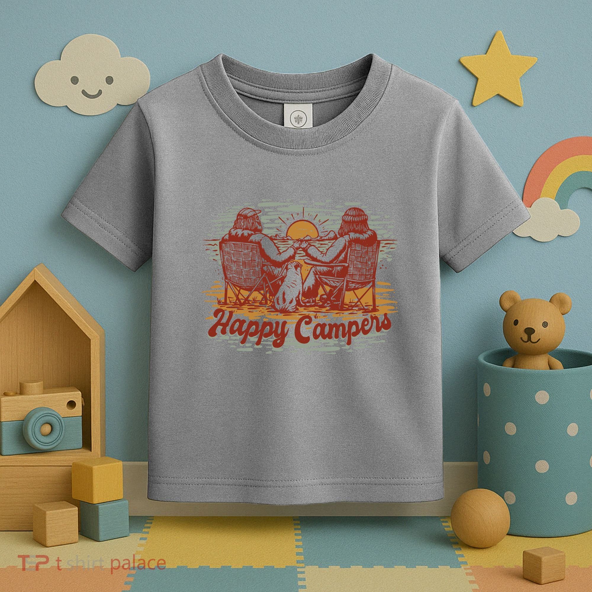 Happy Campers Toddler T-Shirt