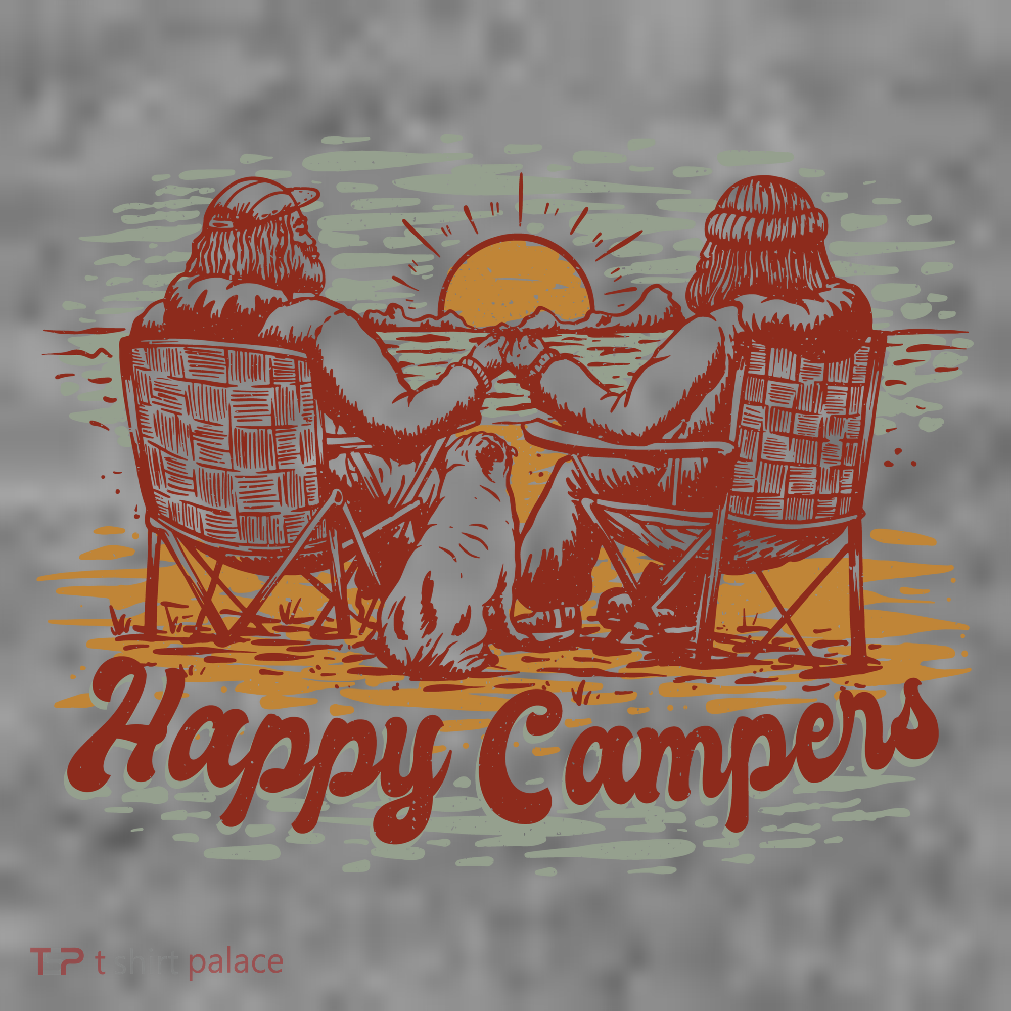 Happy Campers Toddler T-Shirt