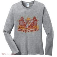 Happy Campers Women's Long Sleeve Shirt thumb 0