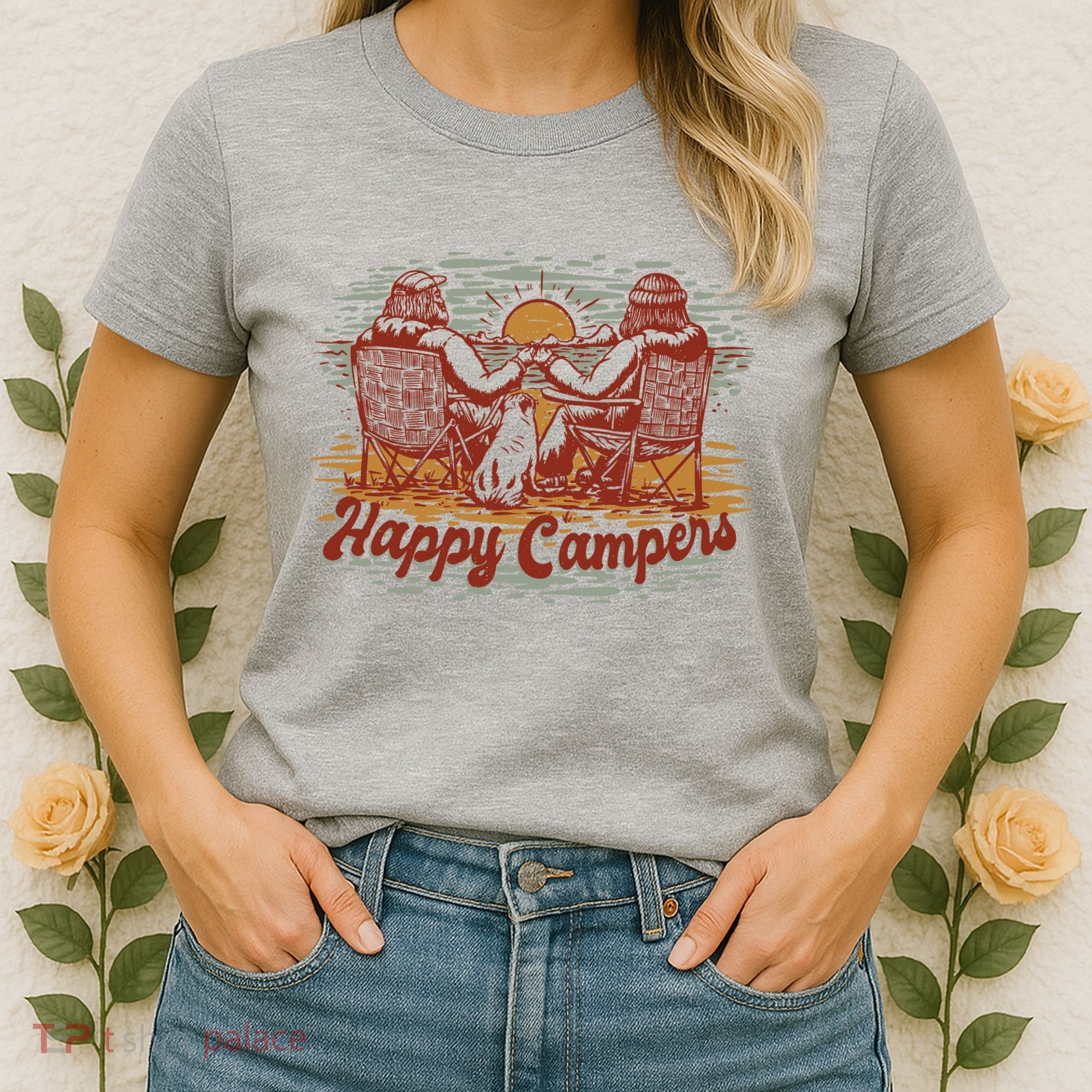 Happy Campers Women's T-Shirt