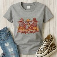 Happy Campers Women's T-Shirt thumb 3