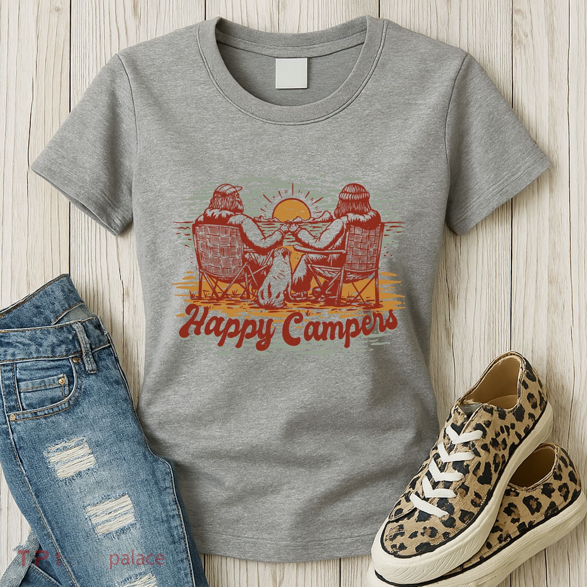 Happy Campers Women's T-Shirt