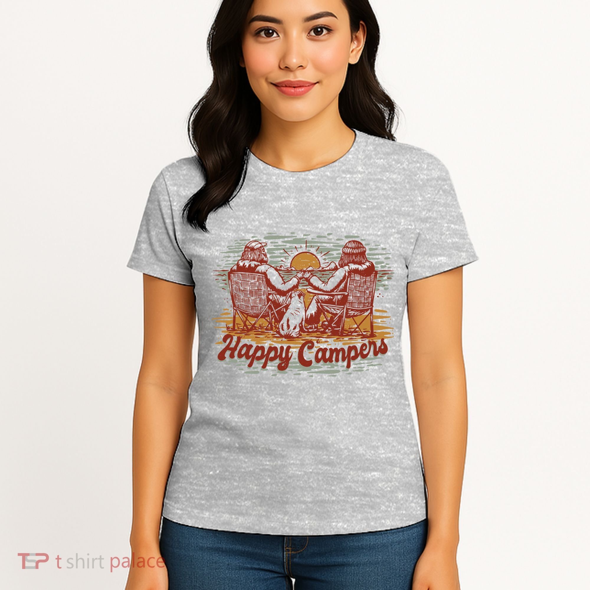 Happy Campers Women's T-Shirt