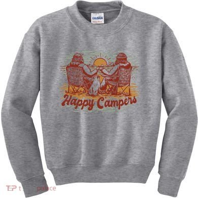 Happy Campers Kids Sweatshirt