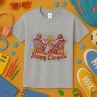Happy Campers Kids T-Shirt thumb 3