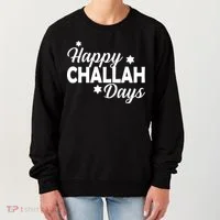 Happy Challah Days Women's Sweatshirt thumb 0