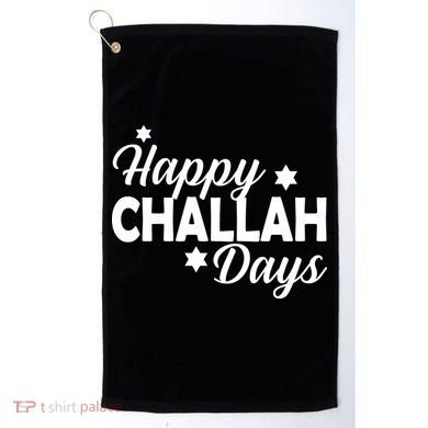 Happy Challah Days Golf Towel