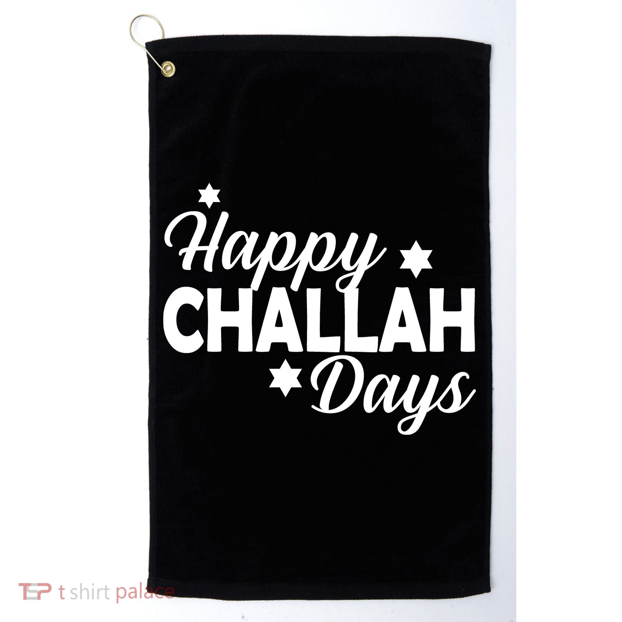 Happy Challah Days Golf Towel