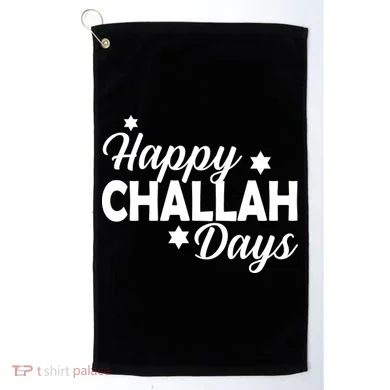 Happy Challah Days Golf Towel