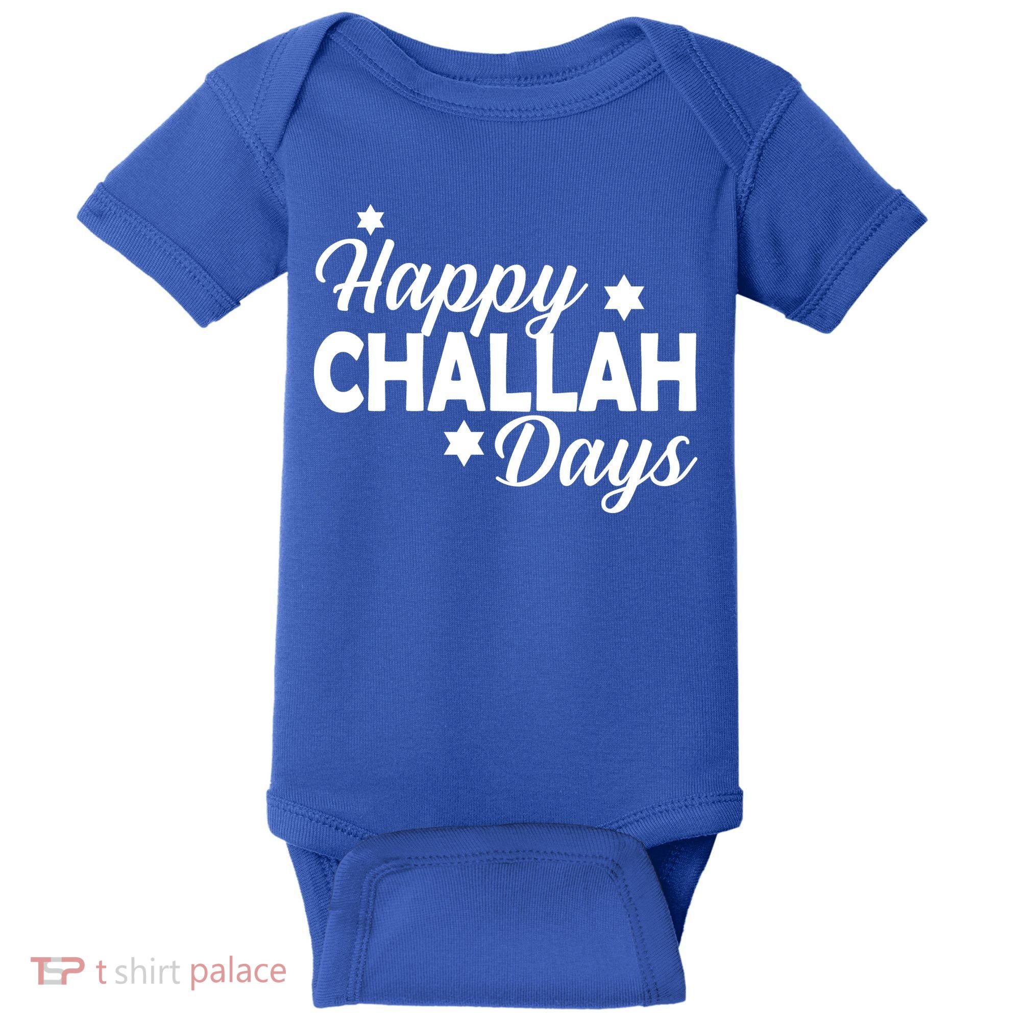 Happy Challah Days Baby Bodysuit