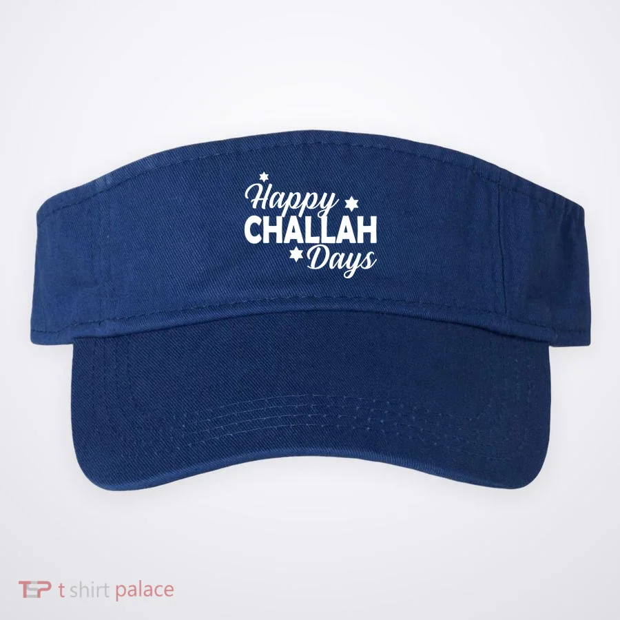 Happy Challah Days Visor