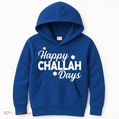 Happy Challah Days Kids Hoodie
