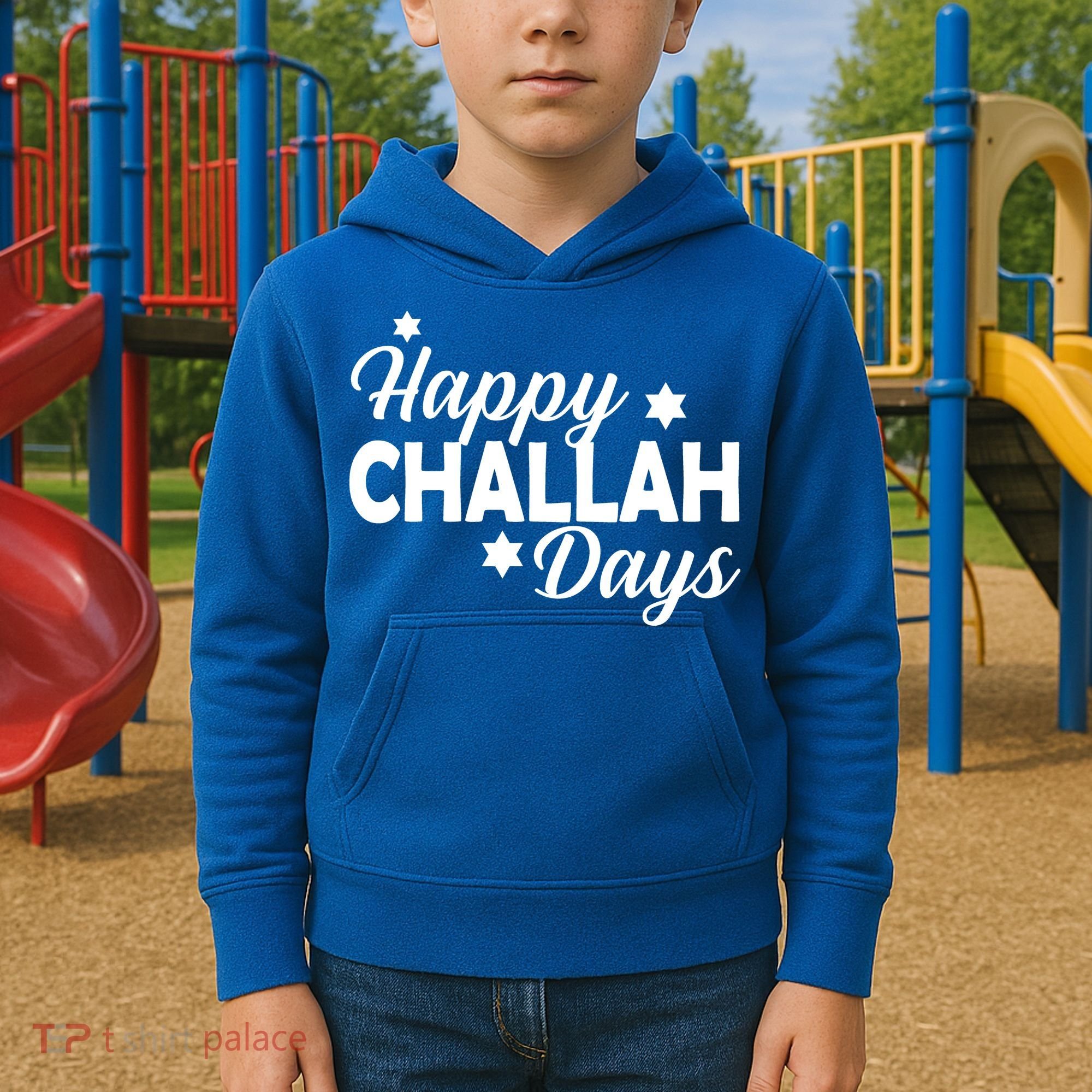 Happy Challah Days Kids Hoodie