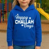 Happy Challah Days Kids Hoodie thumb 3