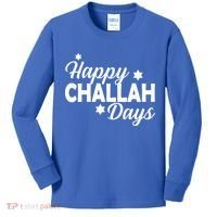 Happy Challah Days Kids Long Sleeve Shirt thumb 0