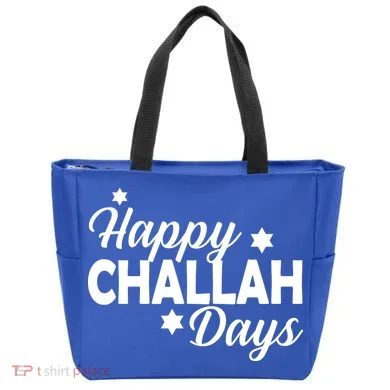 Happy Challah Days Tote Bag
