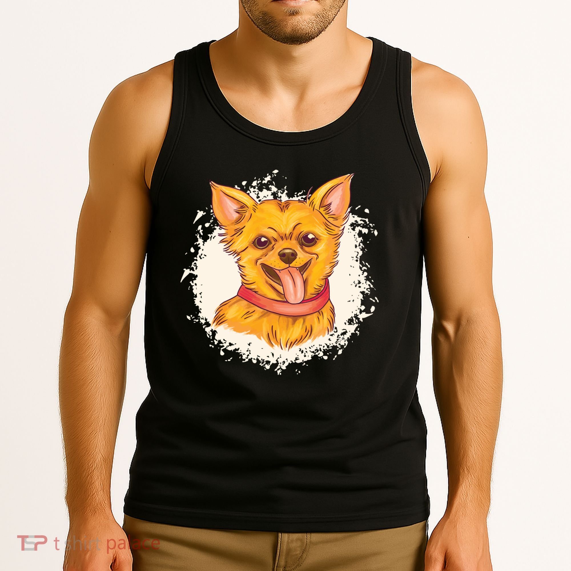 Happy Chihuahua Tank Top