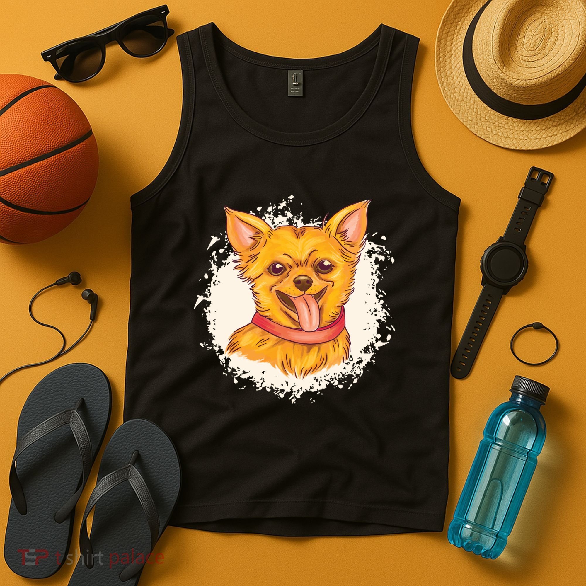 Happy Chihuahua Tank Top