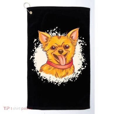 Happy Chihuahua Golf Towel