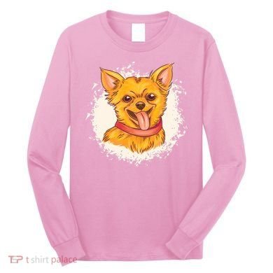 Happy Chihuahua Long Sleeve Shirt