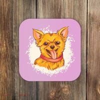 Happy Chihuahua Coaster thumb 0