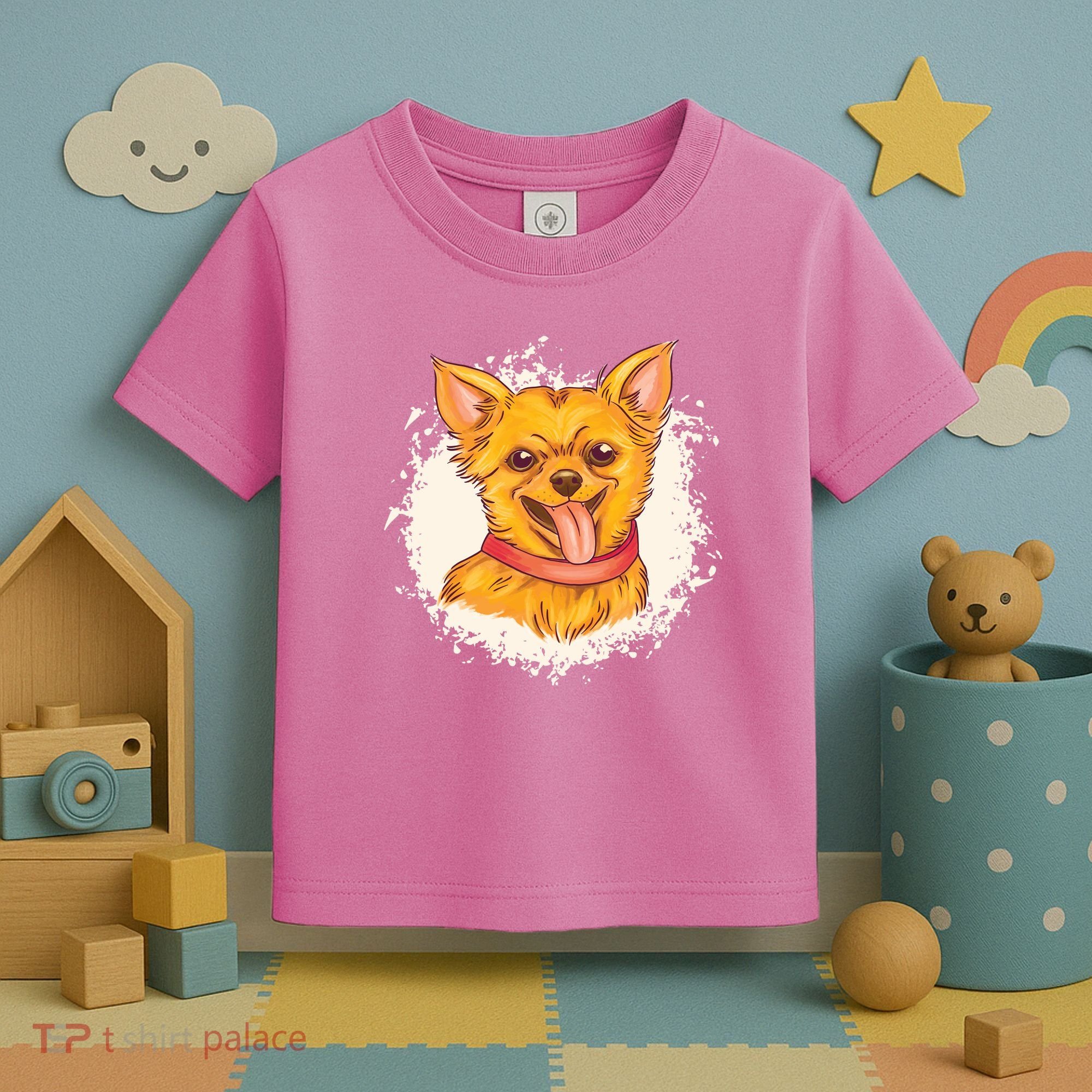 Happy Chihuahua Toddler T-Shirt
