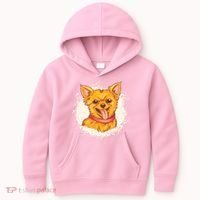 Happy Chihuahua Kids Hoodie thumb 0
