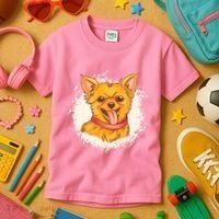 Happy Chihuahua Kids T-Shirt thumb 3