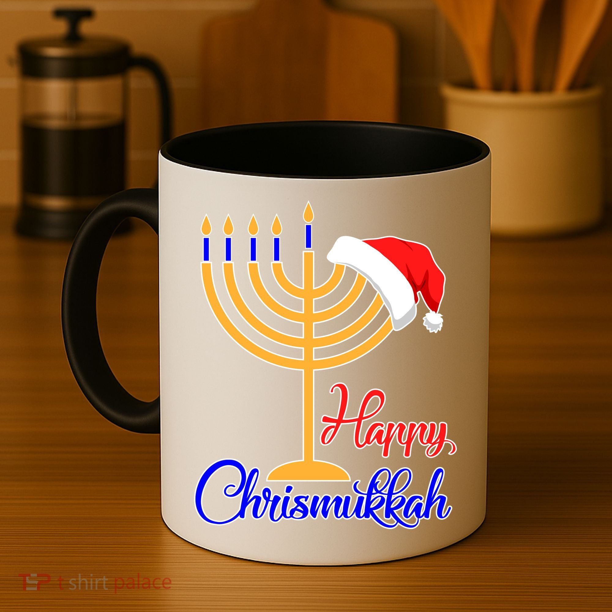 Happy Chrismukkah Christmas Hanukkah Coffee Mug
