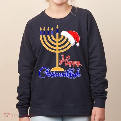 Happy Chrismukkah Christmas Hanukkah Women's Sweatshirt