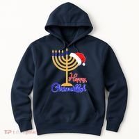 Happy Chrismukkah Christmas Hanukkah Hoodie thumb 0