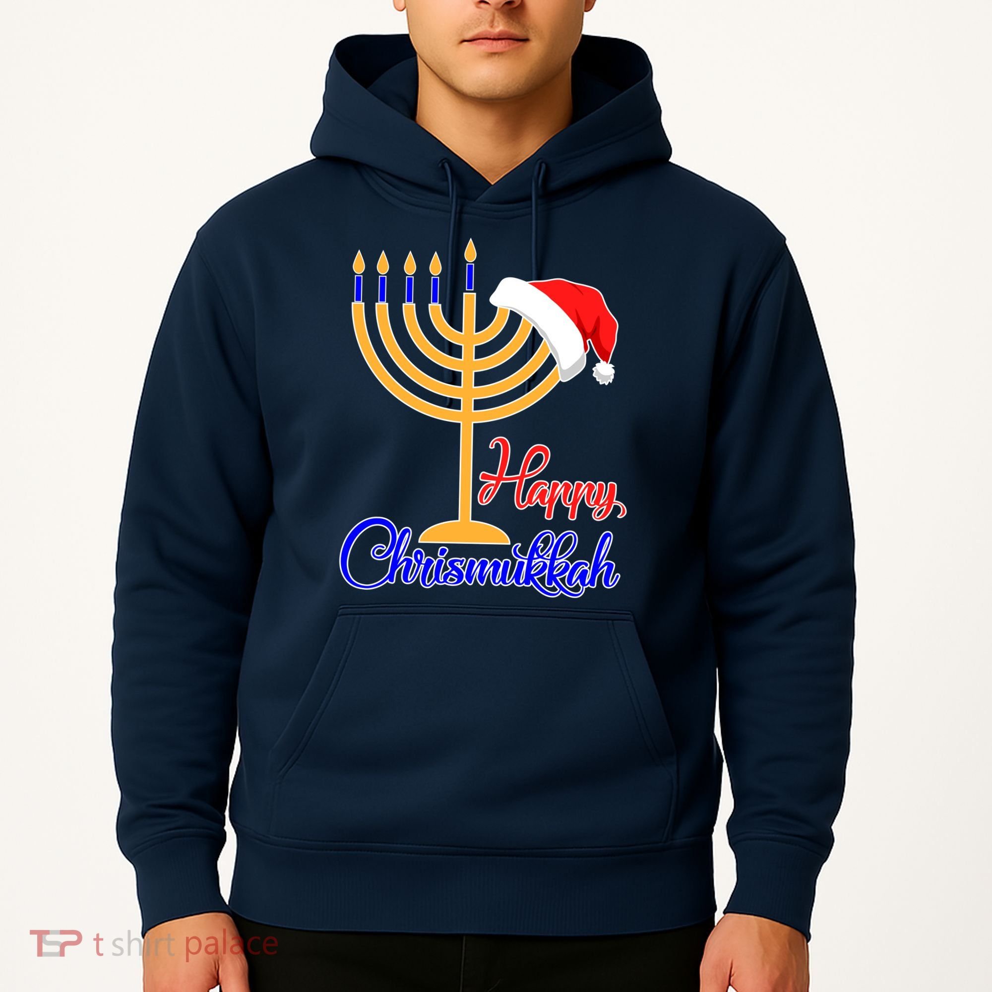 Happy Chrismukkah Christmas Hanukkah Hoodie