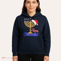 Happy Chrismukkah Christmas Hanukkah Hoodie thumb 5