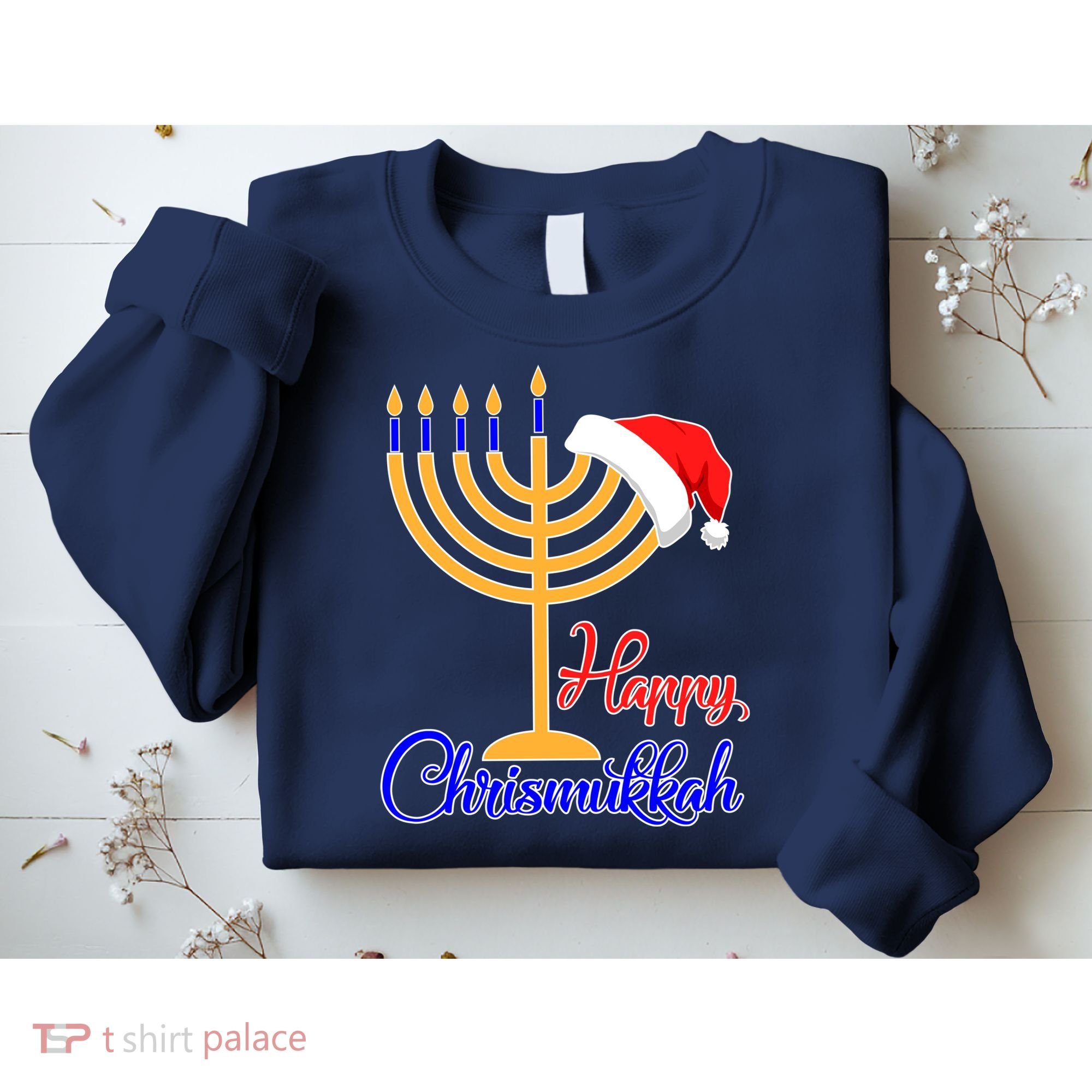 Happy Chrismukkah Christmas Hanukkah Sweatshirt
