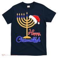 Happy Chrismukkah Christmas Hanukkah T-Shirt thumb 0