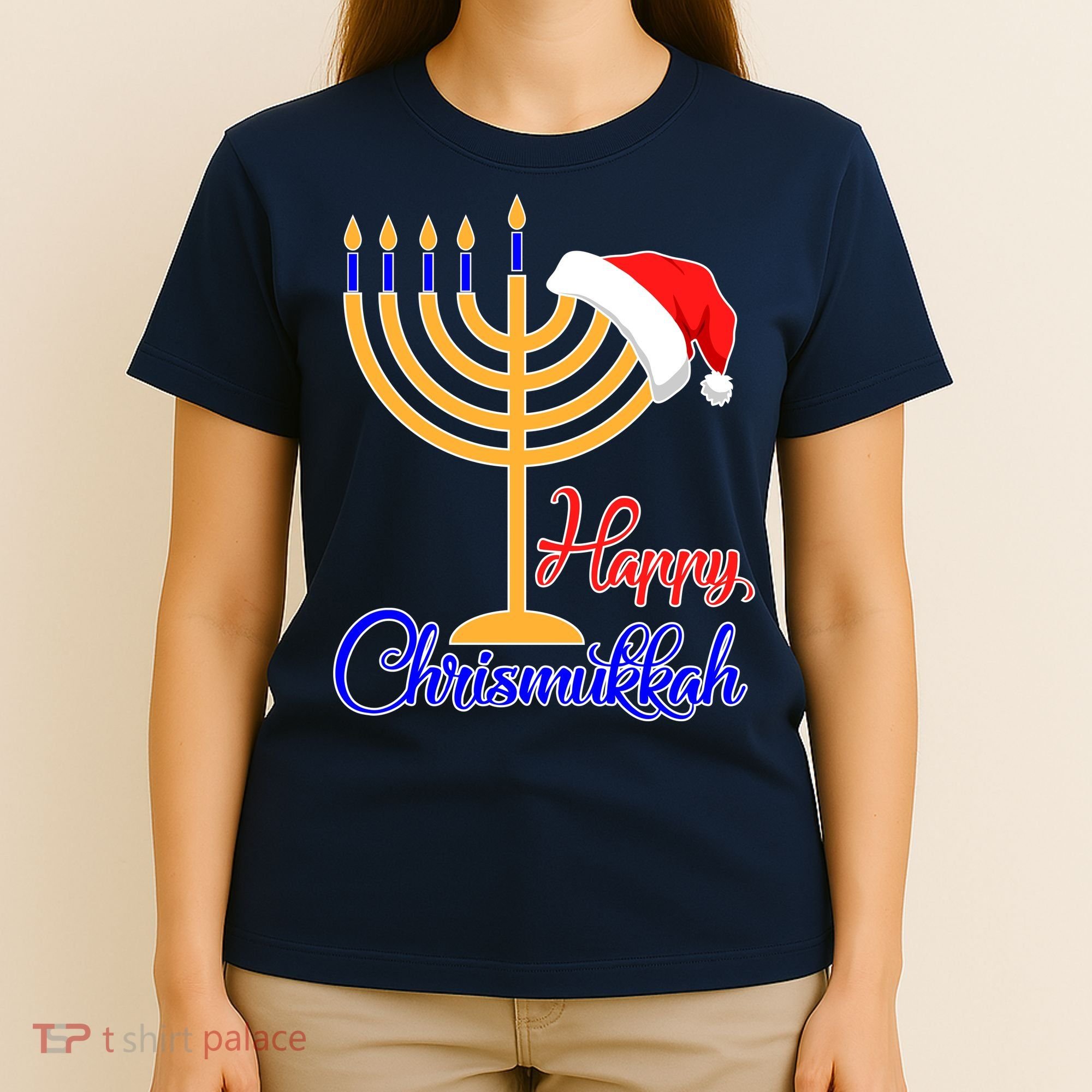 Happy Chrismukkah Christmas Hanukkah T-Shirt