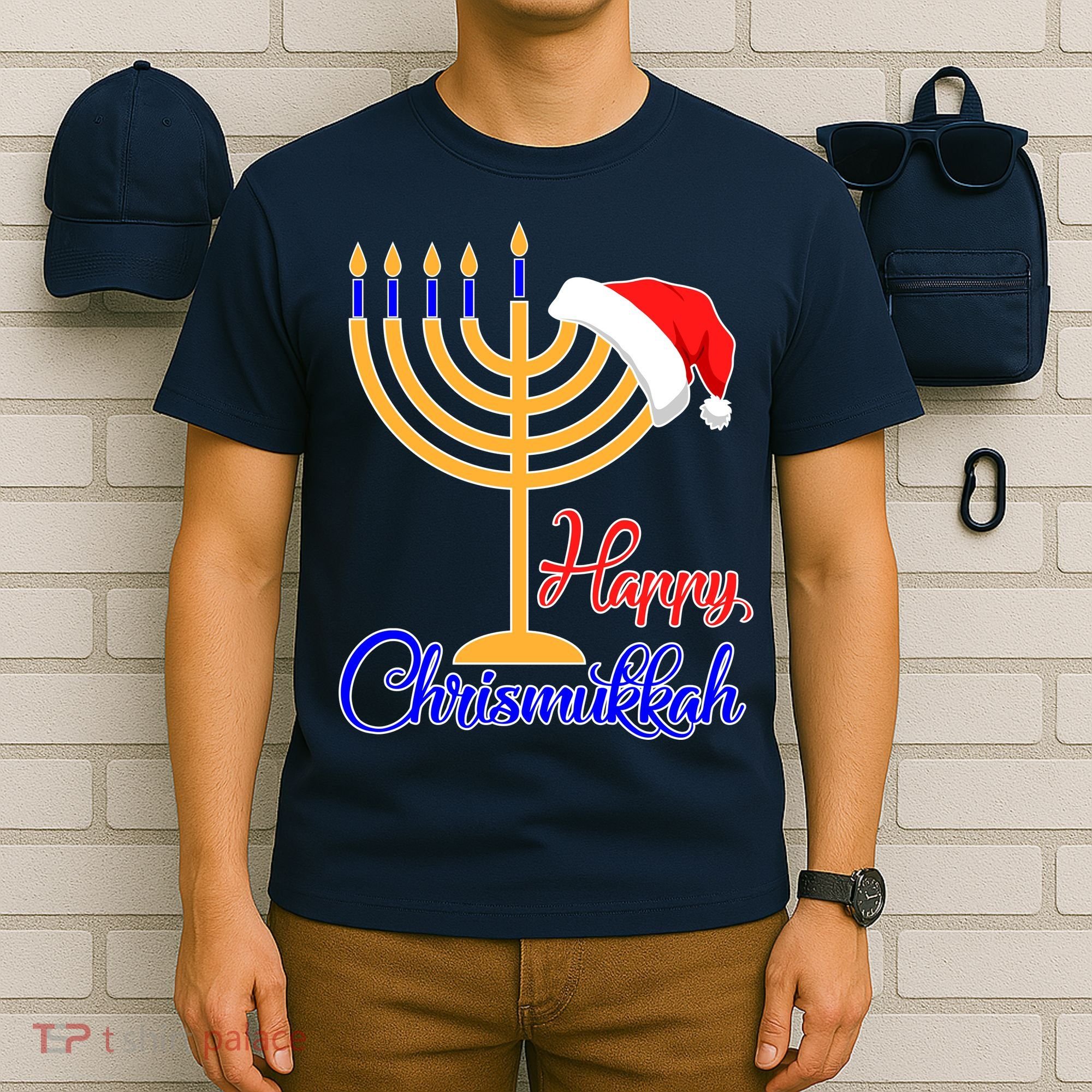 Happy Chrismukkah Christmas Hanukkah T-Shirt
