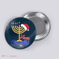 Happy Chrismukkah Christmas Hanukkah Button thumb 0