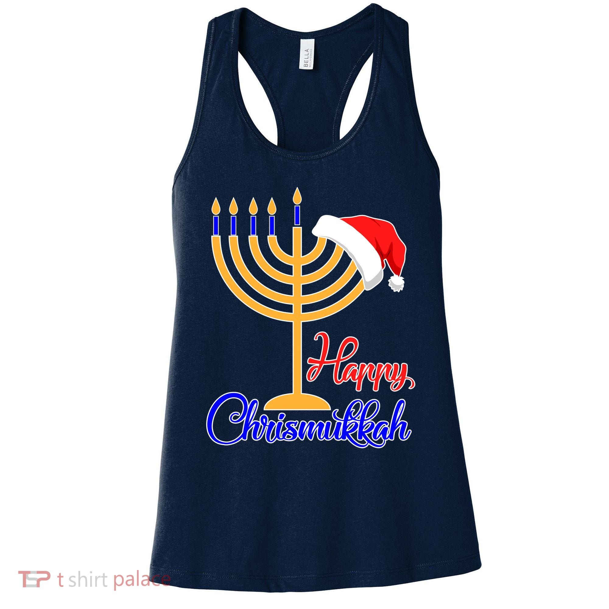 Happy Chrismukkah Christmas Hanukkah Women's Tank Top