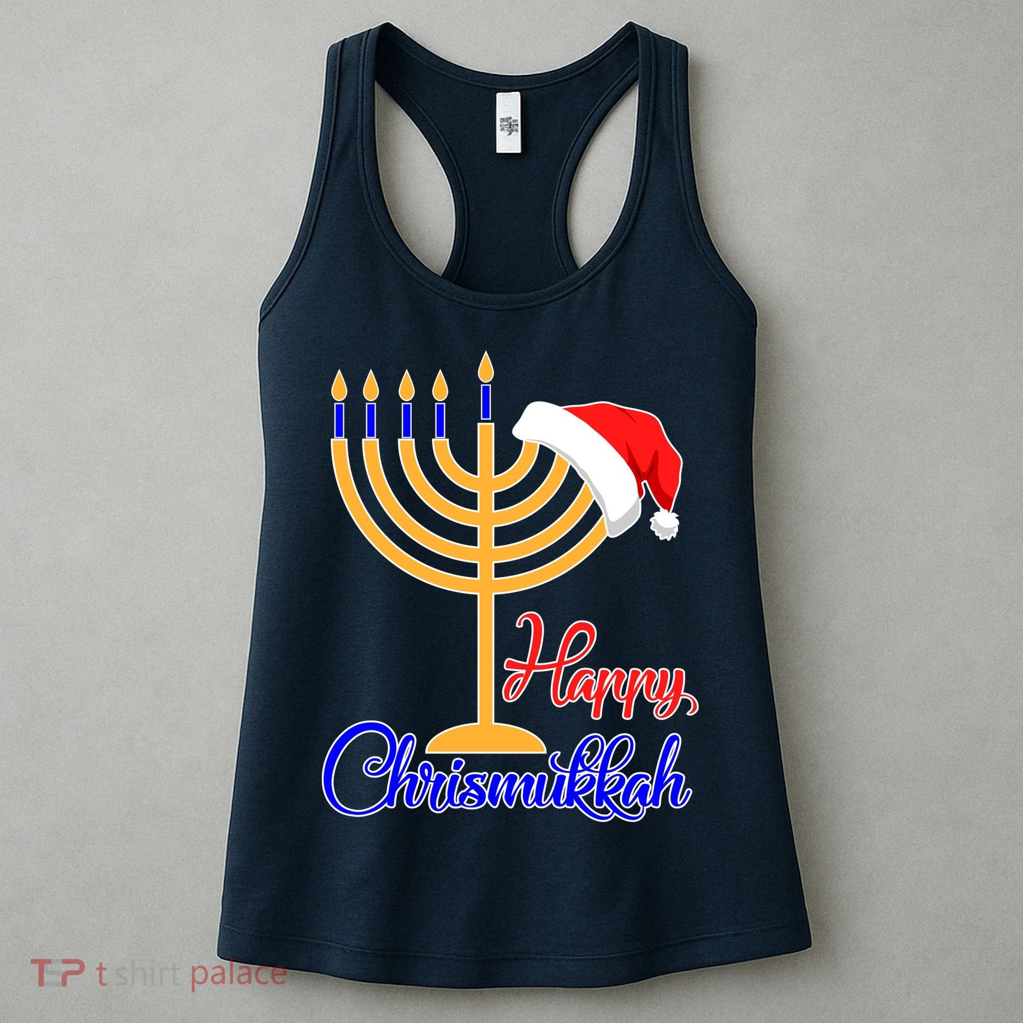 Happy Chrismukkah Christmas Hanukkah Women's Tank Top
