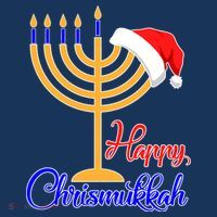Happy Chrismukkah Christmas Hanukkah Baby Bodysuit thumb 2