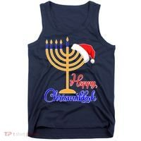 Happy Chrismukkah Christmas Hanukkah Tank Top thumb 0
