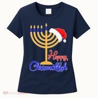 Happy Chrismukkah Christmas Hanukkah Women's T-Shirt thumb 0