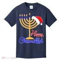 Happy Chrismukkah Christmas Hanukkah Kids T-Shirt thumb 0