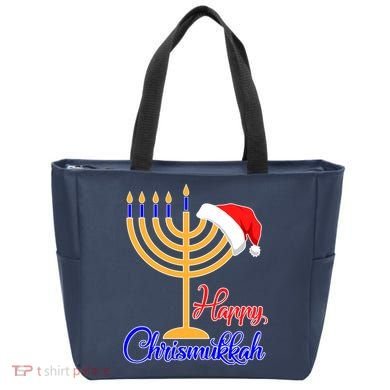 Happy Chrismukkah Christmas Hanukkah Tote Bag