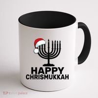 Happy Chrismukkah Hanukkah Coffee Mug thumb 1