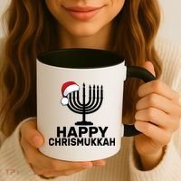 Happy Chrismukkah Hanukkah Coffee Mug thumb 3