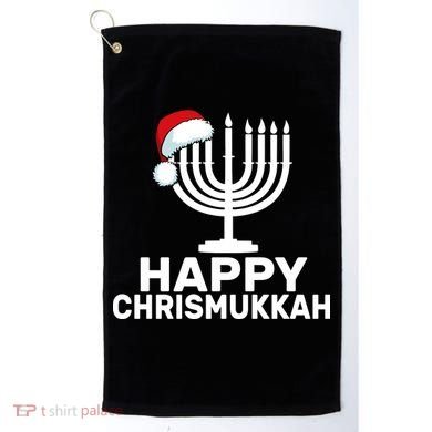 Happy Chrismukkah Hanukkah Golf Towel