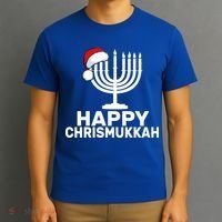 Happy Chrismukkah Hanukkah T-Shirt thumb 3
